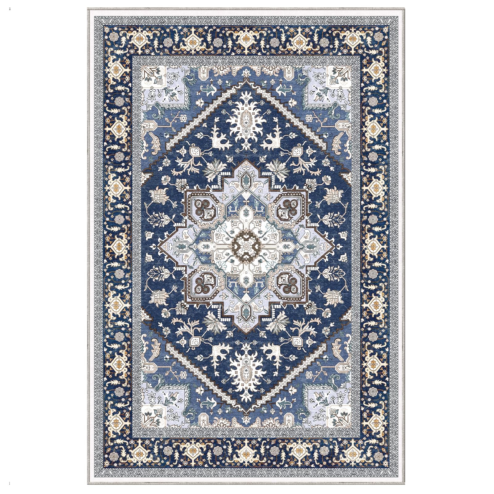 OPPODREAM durable colorfast rug stays vibrant after washing.