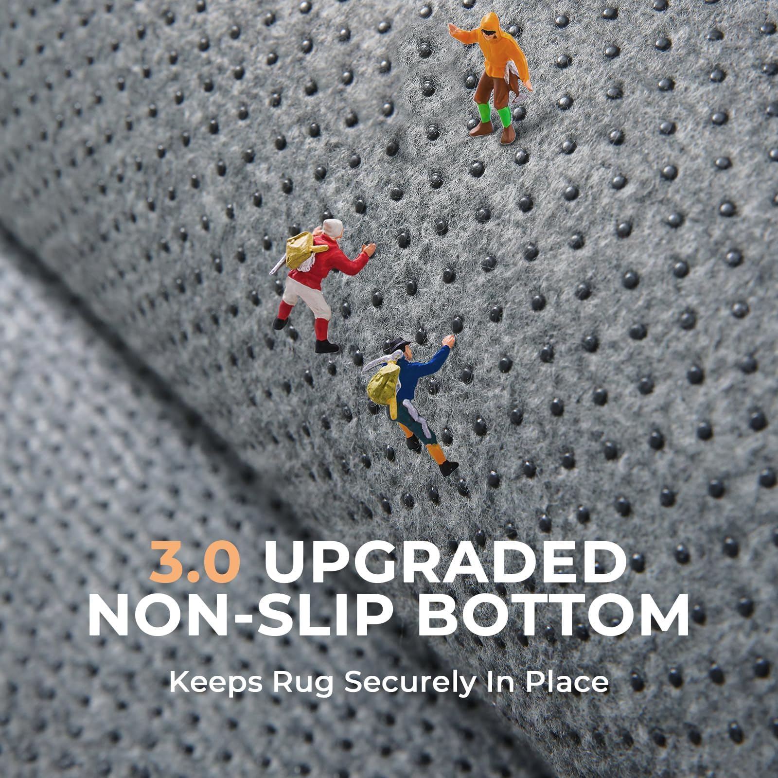 OPPODREAM pink rug for kids offers cuddly, safe play surface