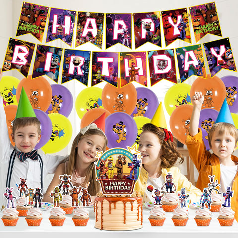Optiacan Freddy's cupcake toppers add festive flair to cupcakes and snacks