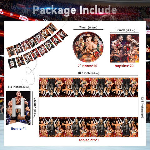 Optiacan wrestling napkins 20-pack to protect surfaces during play.