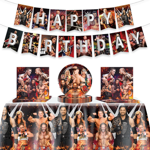Optiacan wrestling plates 20-pack for quick serving and cleanup.