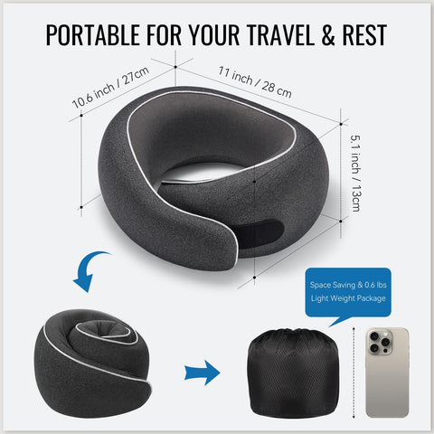 Optixion breathable removable cover keeps you cool and fresh on long trips.