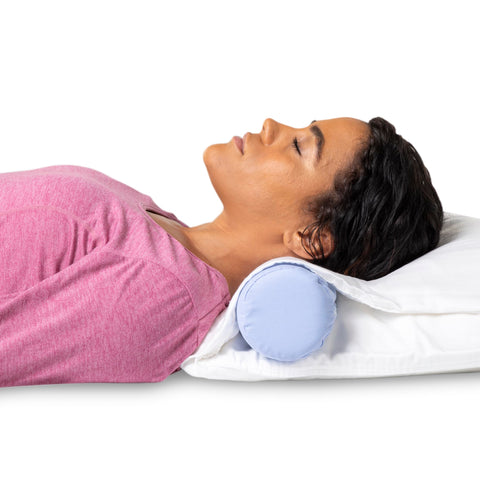 OPTP McKenzie Method approved label signaling professional-backed pillow design.