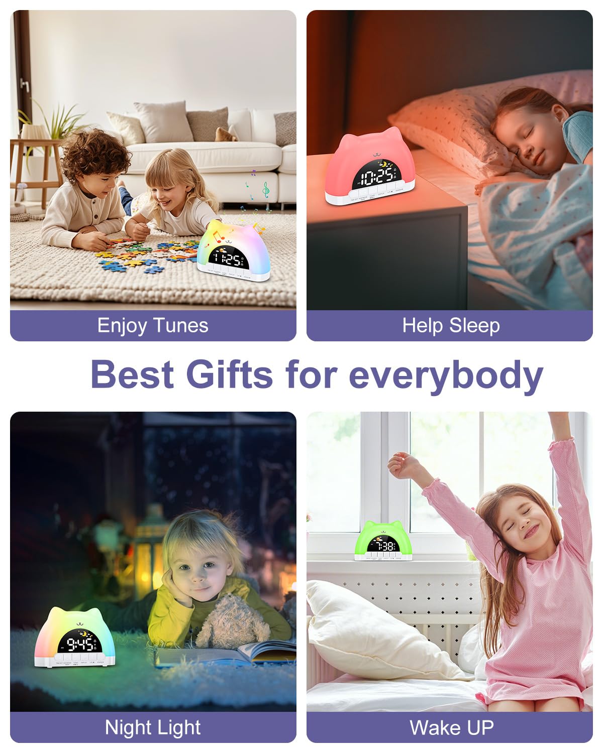 OQIMAX night light turns off after 1 hour for easy routines.