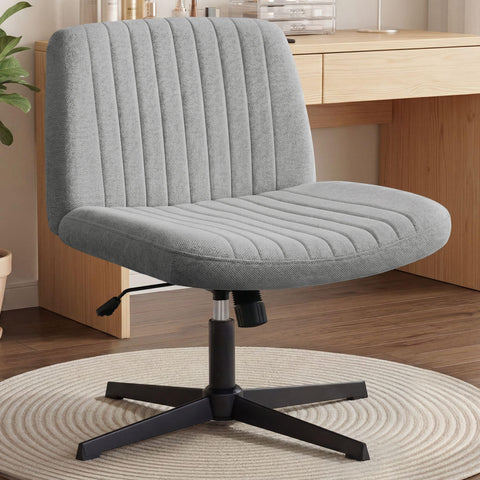 Orange Factory Criss Cross Chair with wide seat for cross-legged comfort
