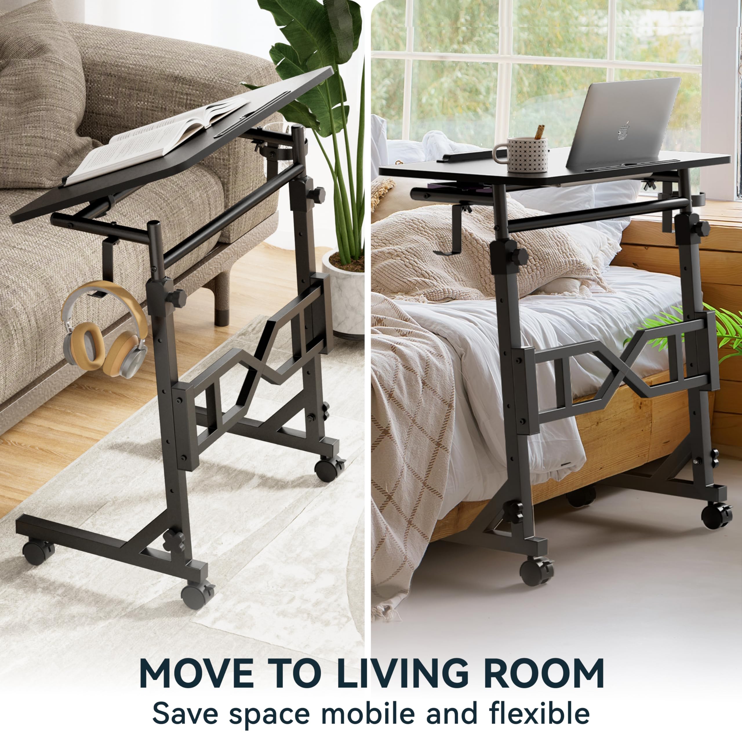 Oransail versatile desk for treadmill setups and small home offices.