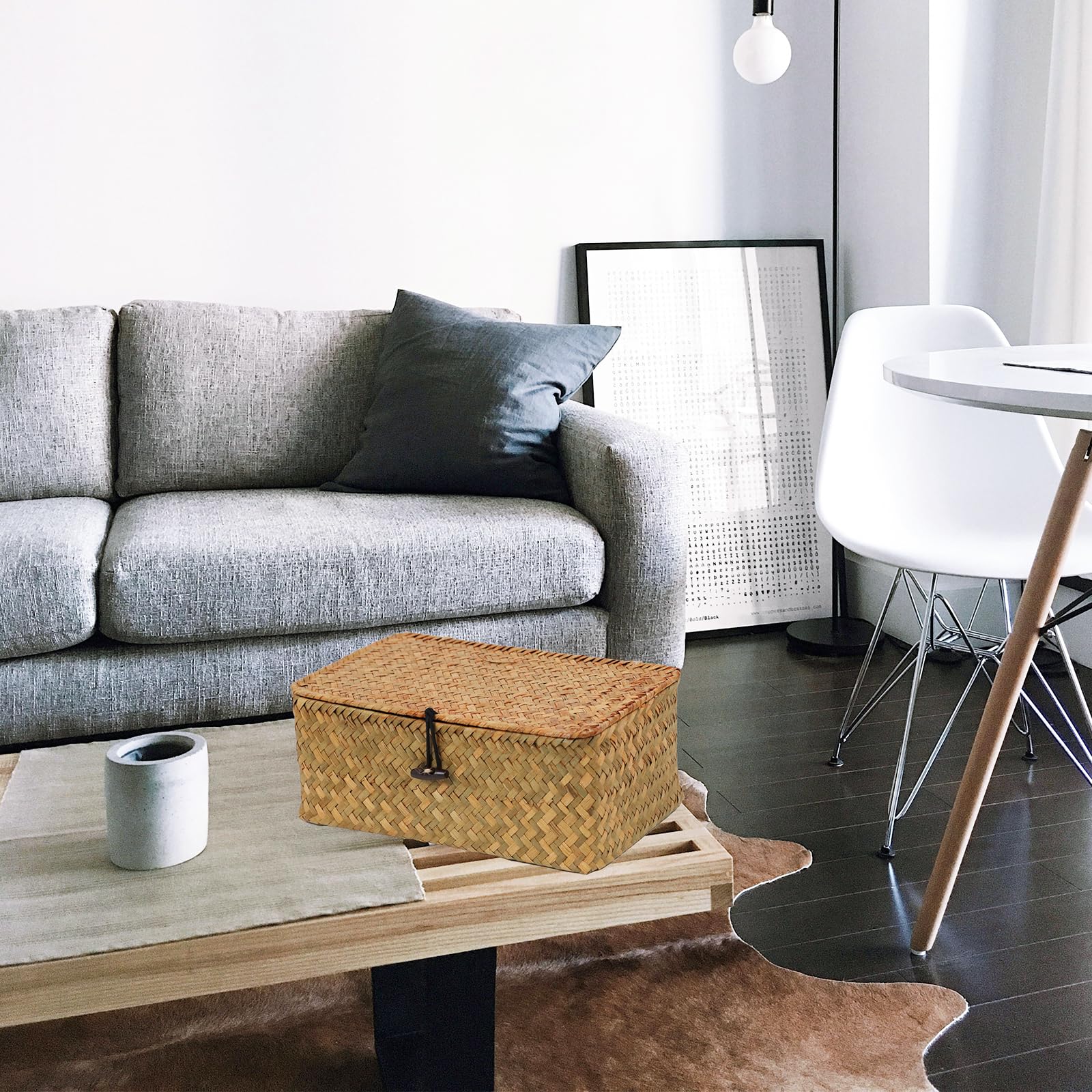 Ordelite decorative seagrass basket makes a thoughtful housewarming gift.