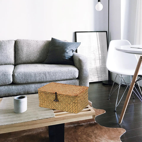 Ordelite decorative seagrass basket makes a thoughtful housewarming gift.