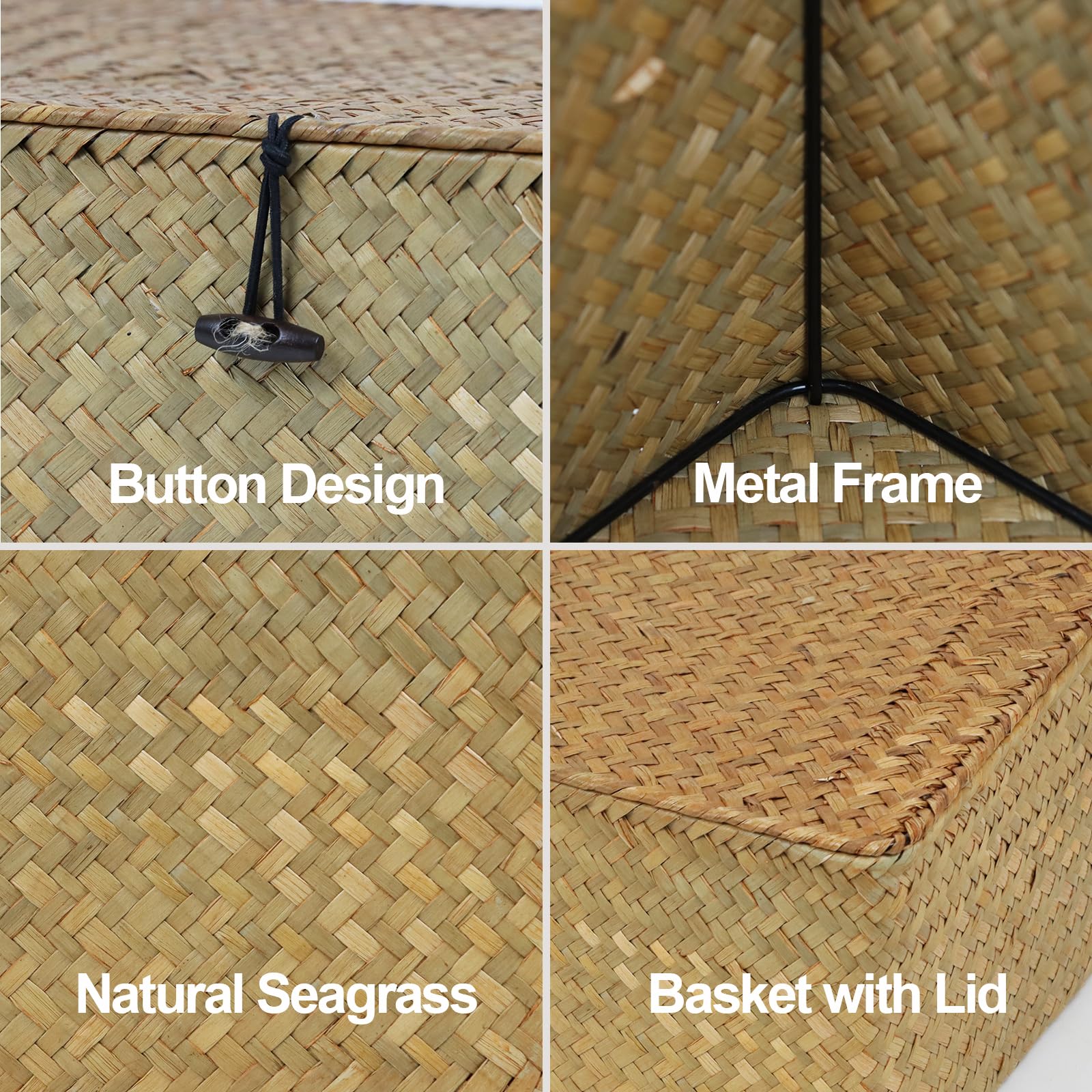 ORDELITE gift-ready seagrass basket suits housewarming.