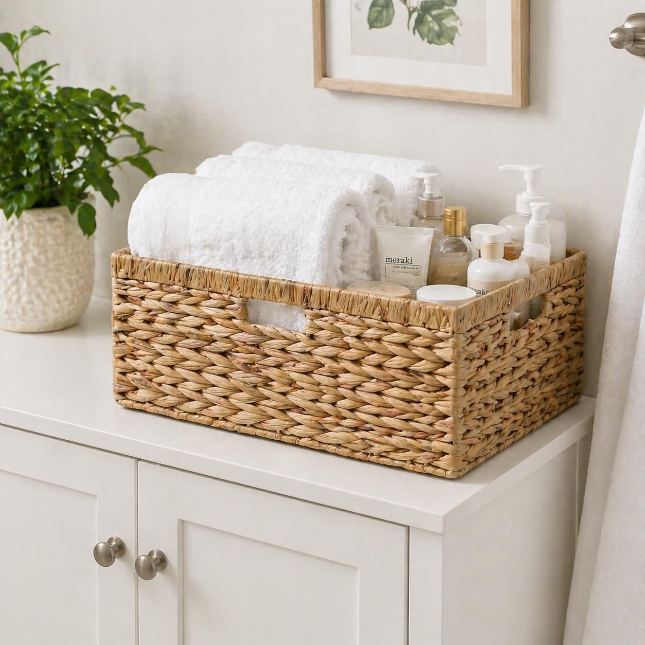 ORDELITE indoor-outdoor storage basket for living spaces and shelves