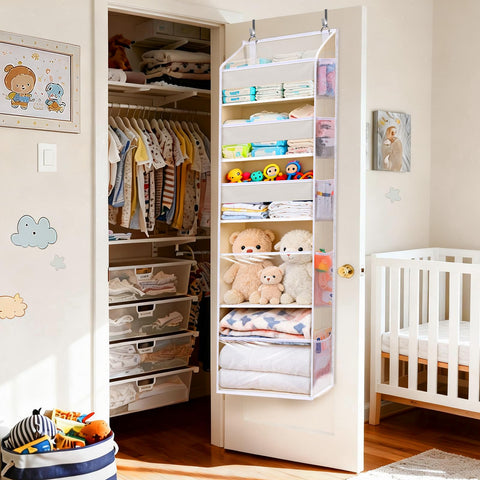 Ordovibe nursery storage for diapers and toys neatly organized