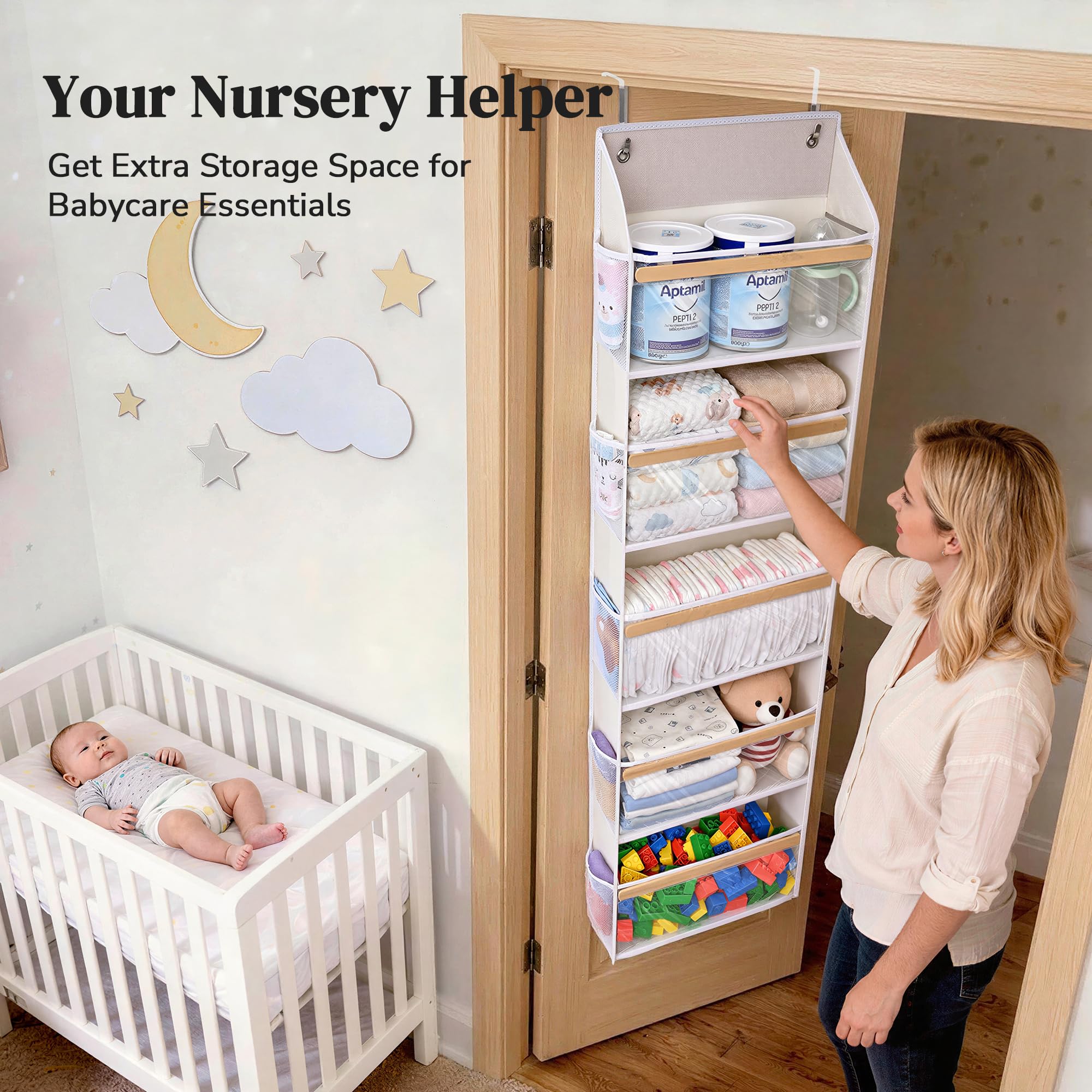 Ordovibe pantry door organization for home storage