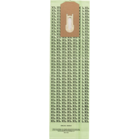 Oreck Commercial XL bag pack for U2000 uprights enhances filtration and easy replacement