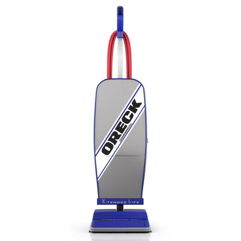 Oreck Commercial XL vacuum bagged design for deep-cleaning carpets and hard floors.