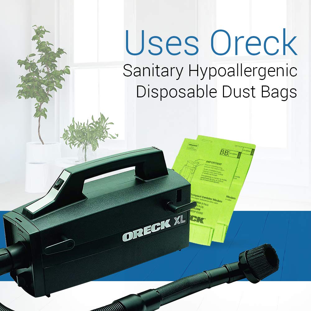 Oreck Super-Deluxe compact storage fits tight spaces