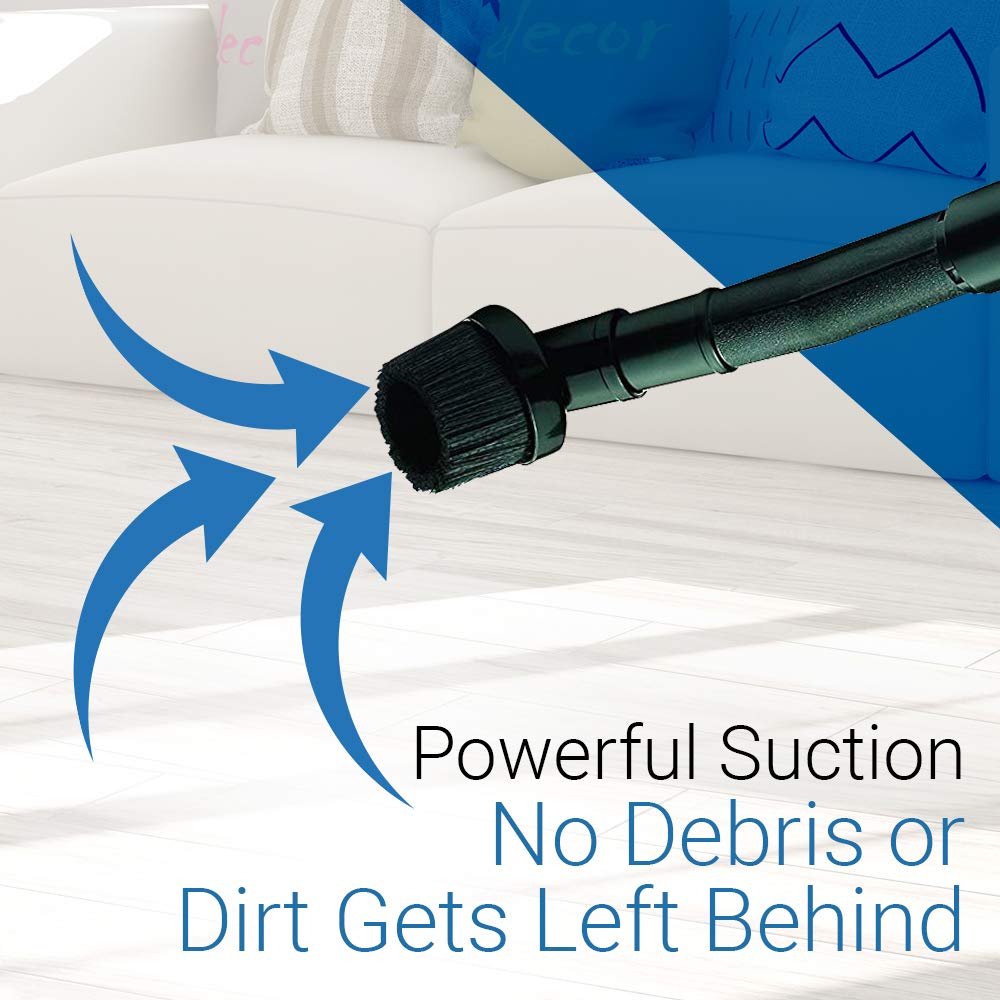 Oreck Super-Deluxe reach for high ceilings and fixtures