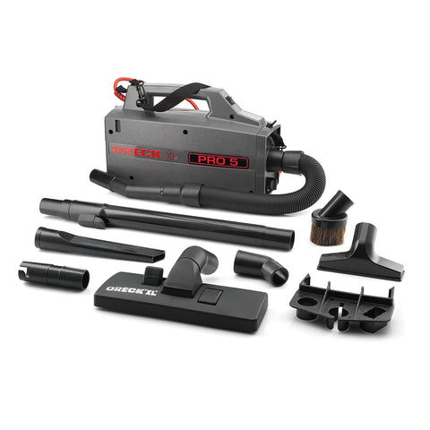 Oreck XL Pro 5 lightweight design enables easy carry and quick cleaning sessions.
