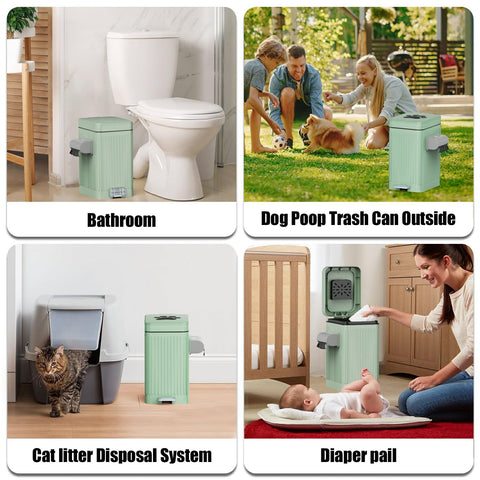 Organizelink complete-trash-can-kit includes everything you need