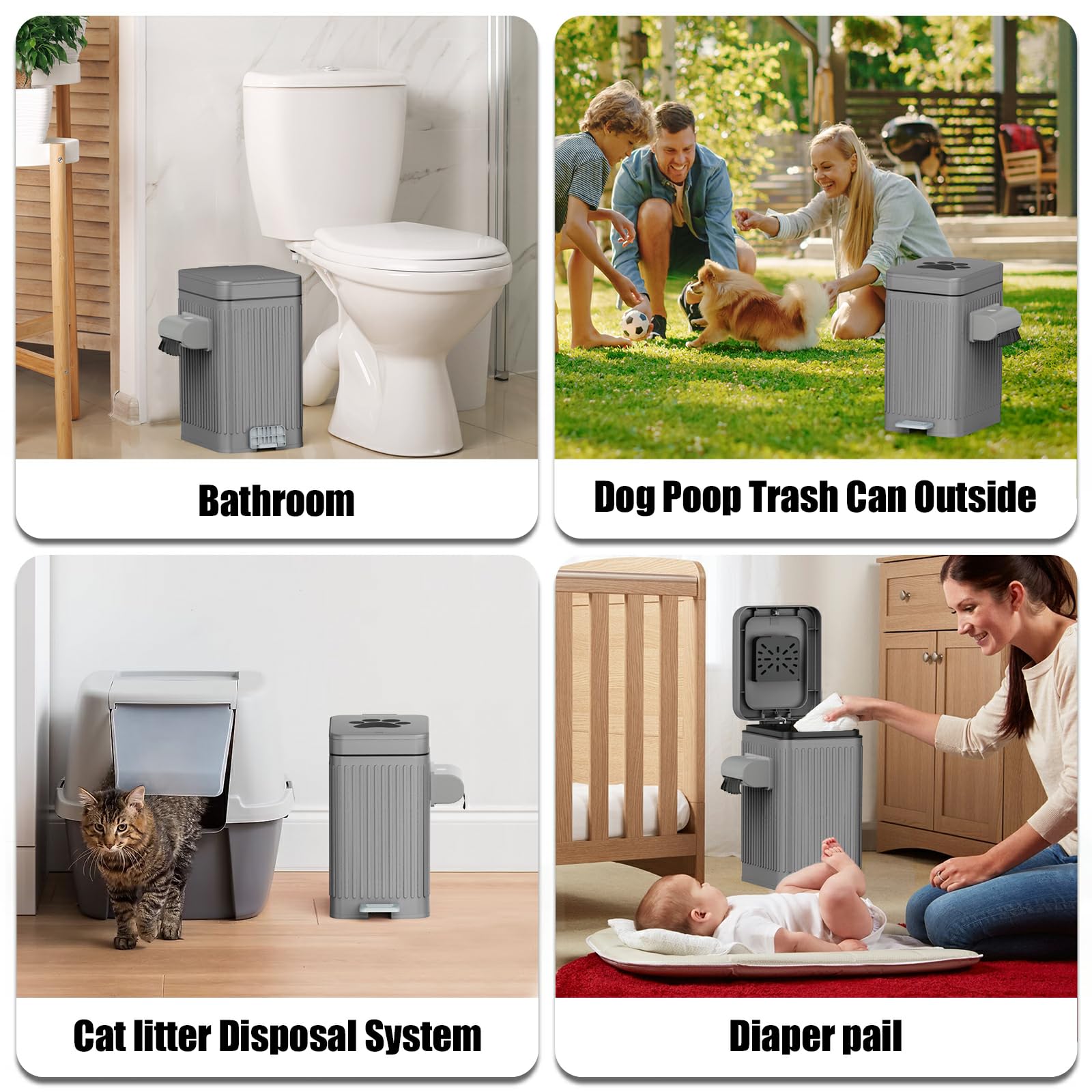 Organizelink rust-proof plastic construction ensures durability.