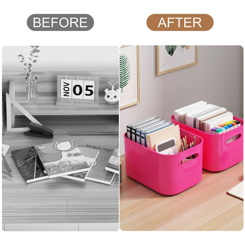 ORGIDOL craft supplies bin keeps project items organized