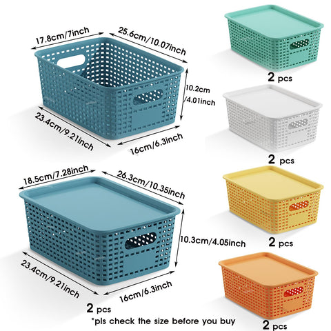 ORGIDOL lids sit securely for easy removal and access.