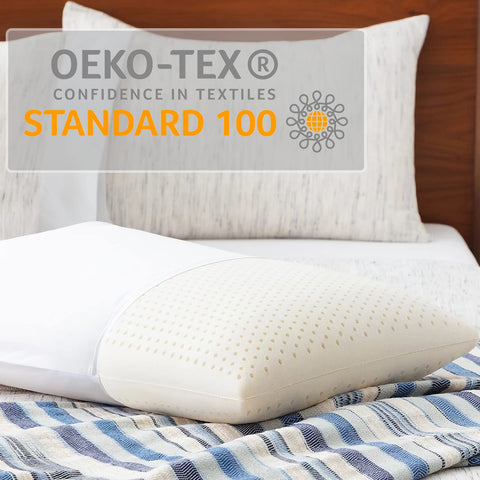 ORHETVE Talalay Pillow sustainable, long-lasting latex for years of dependable comfort.