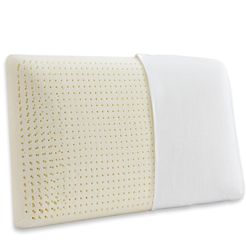 ORHETVE Talalay Pillow top view for a plush, inviting sleep surface.