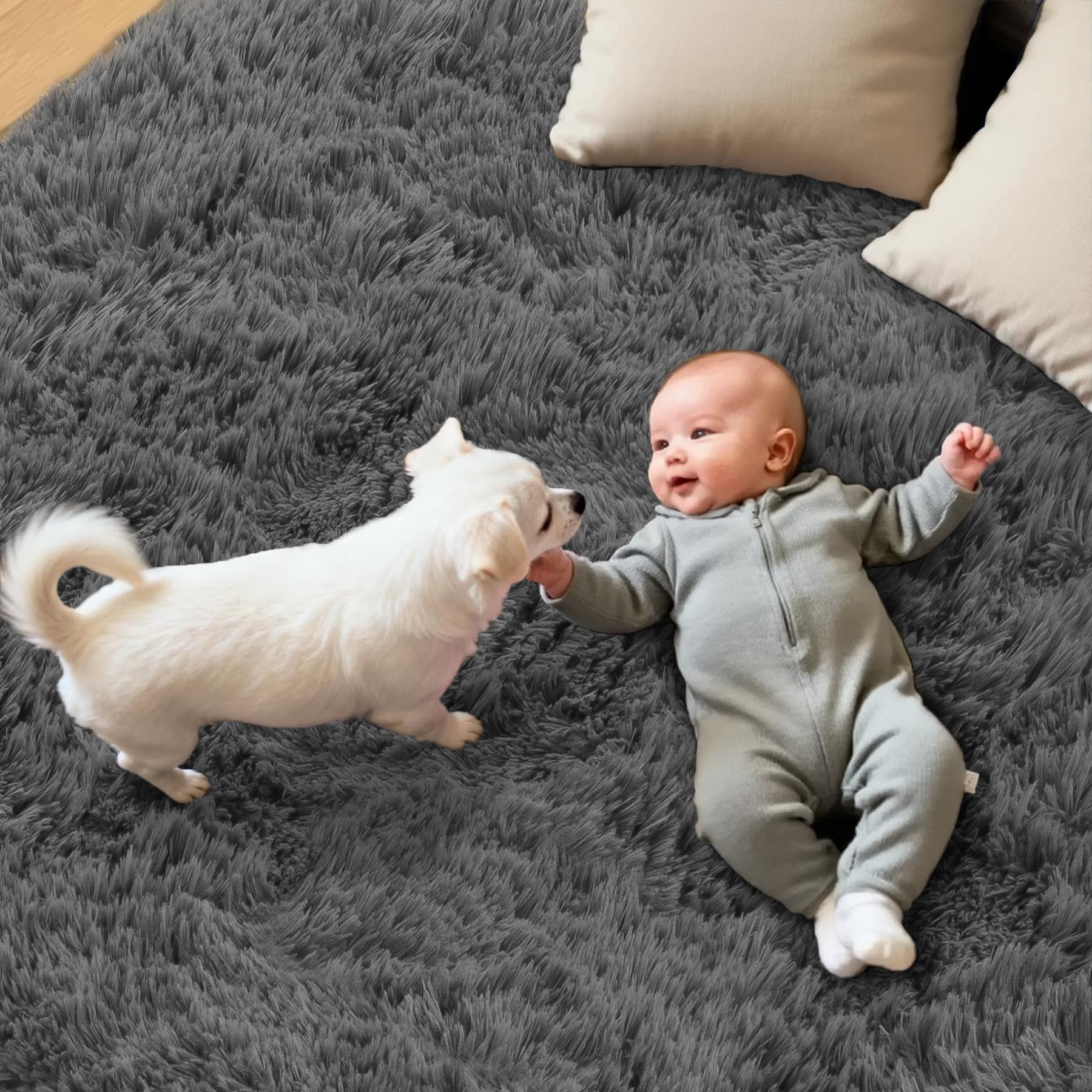 Oriannal easy-care rug cleans with a quick vacuum or shake.