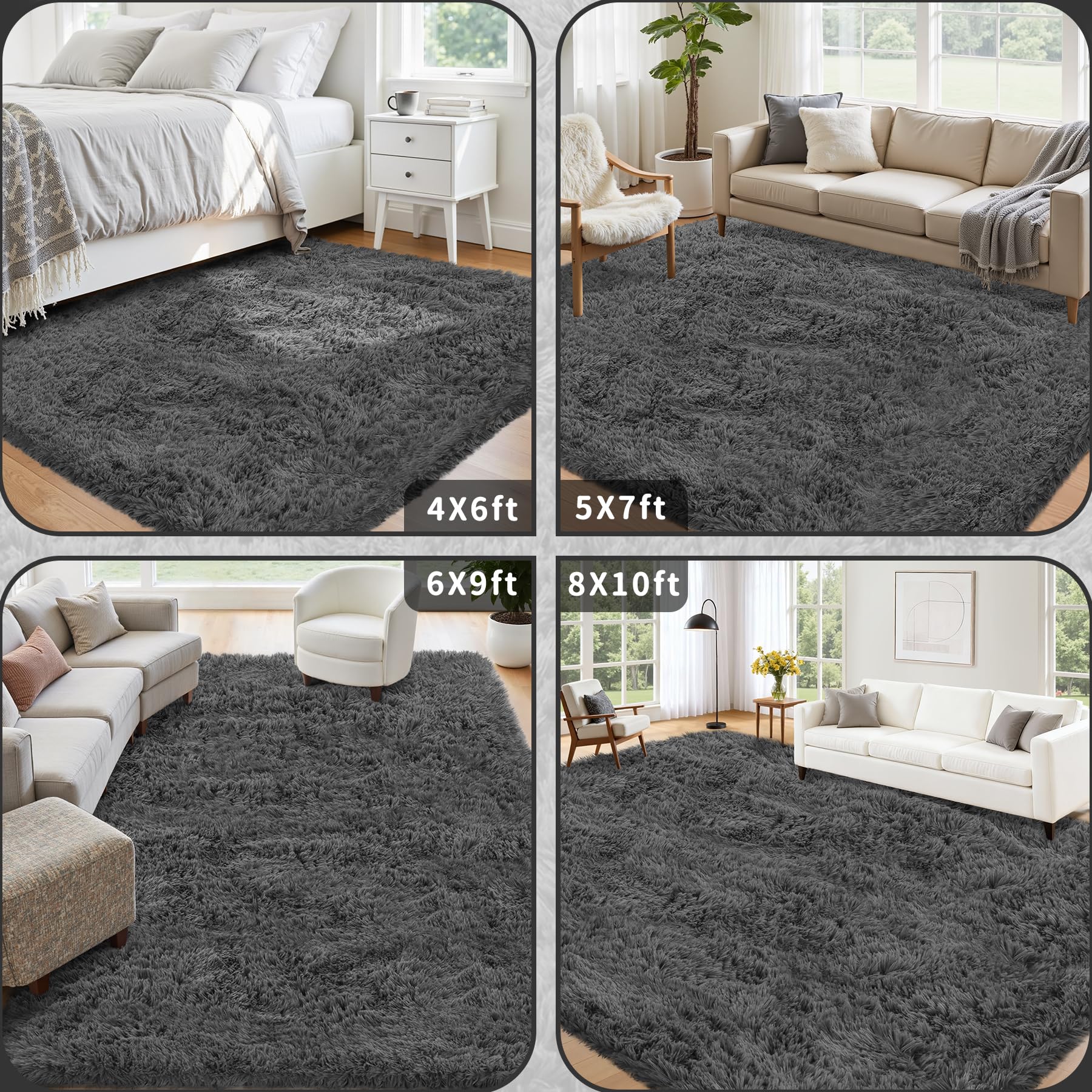 Oriannal living-room decor rug elevates style while staying practical.
