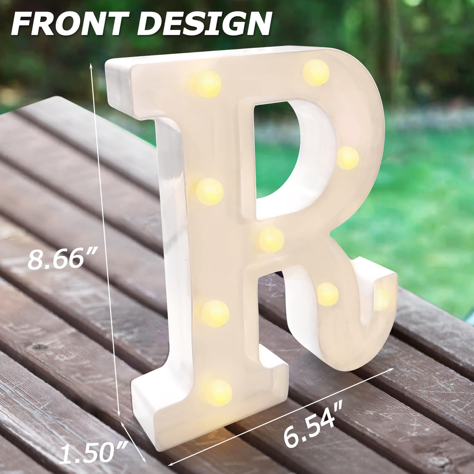 Oriental Cherry GRAD 2026 LED marquee letters remote control for easy lighting.