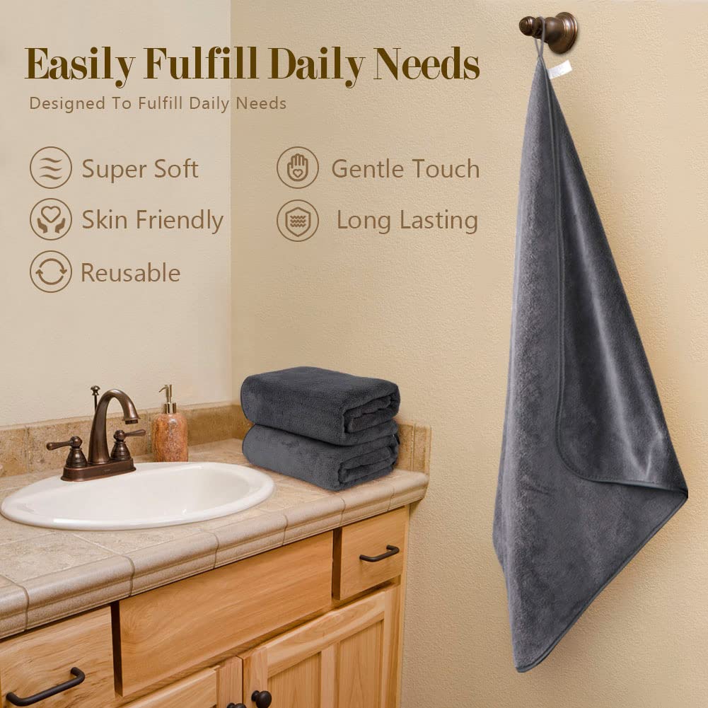 Orighty microfiber towels suitable for spa days, yoga, and home routines.