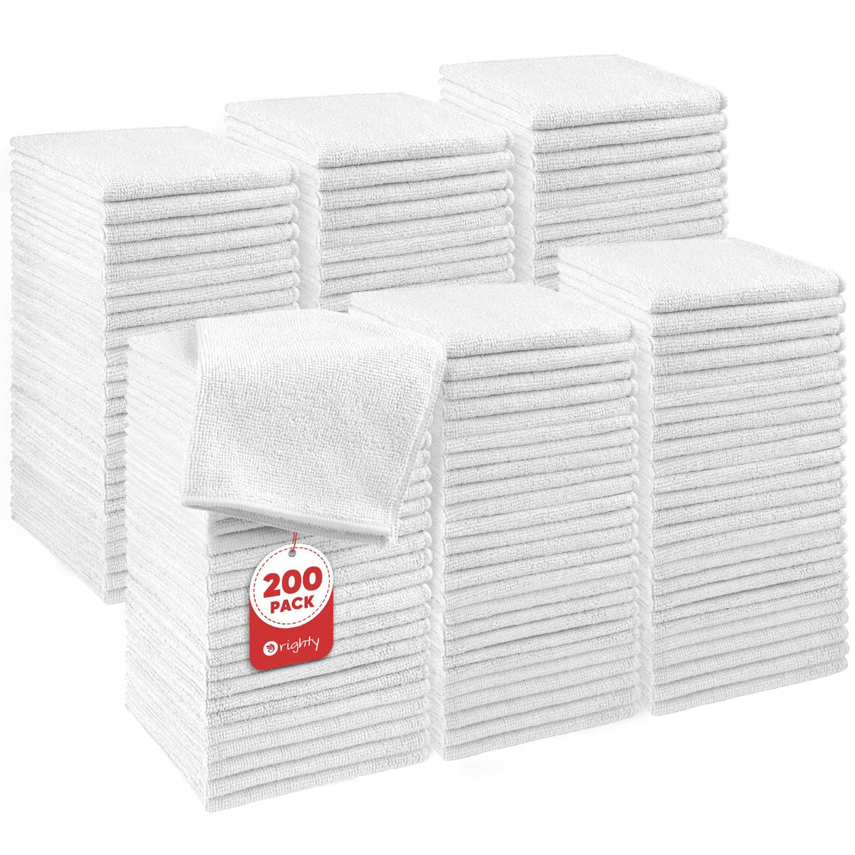 Orighty wash cloths bulk pack 200 for daily bathroom refresh.