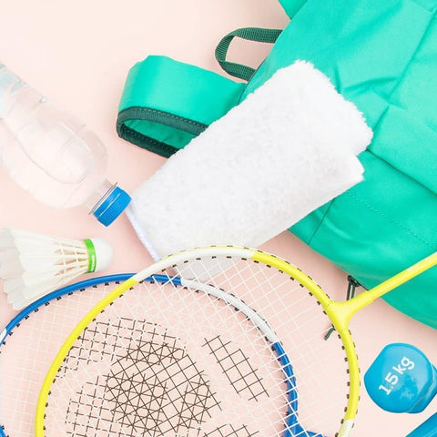 Orighty white microfiber towels, clean and bright for bathroom essentials.