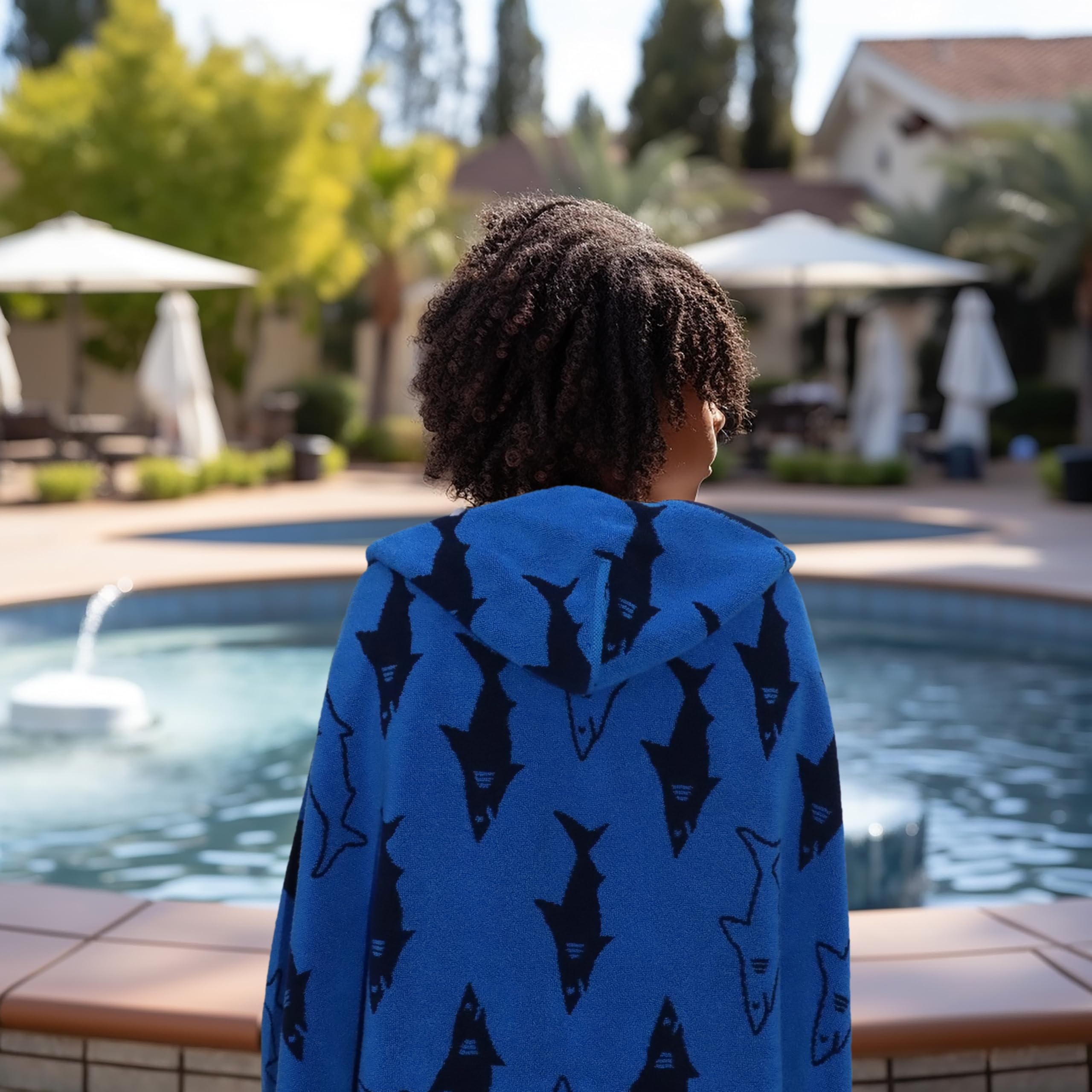 Original Kids durable double-stitched hem withstands busy bath times.