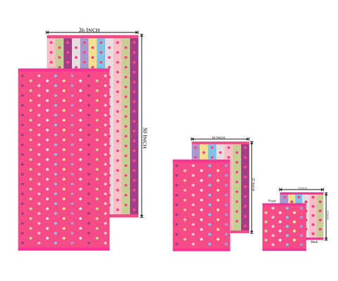 Original Kids Sugar & Spice towels texture close-up showing soft combed cotton