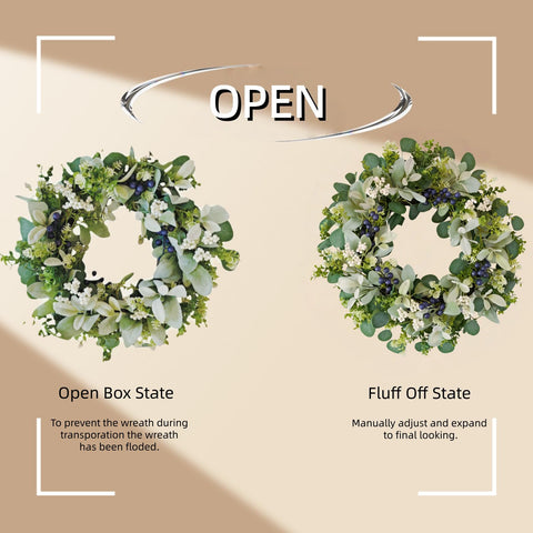 Orilium easy setup with fluffing for instant presentation.