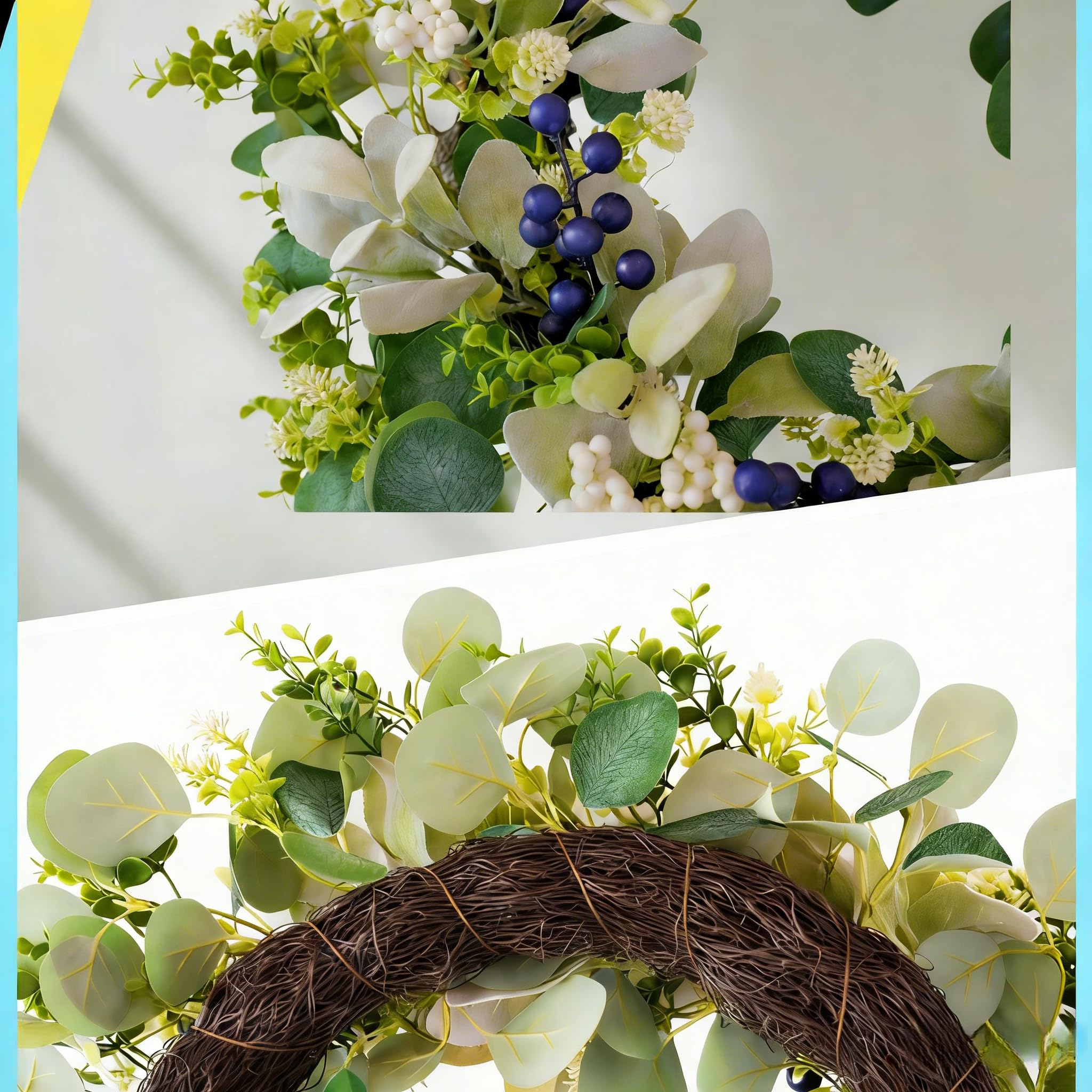 Orilium wreath designed for indoor or outdoor display.