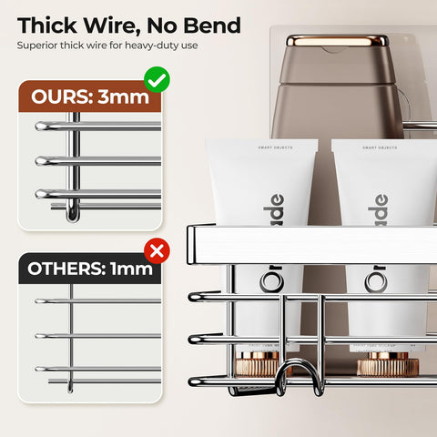 Orimade adhesive no-drill installation for quick setup.