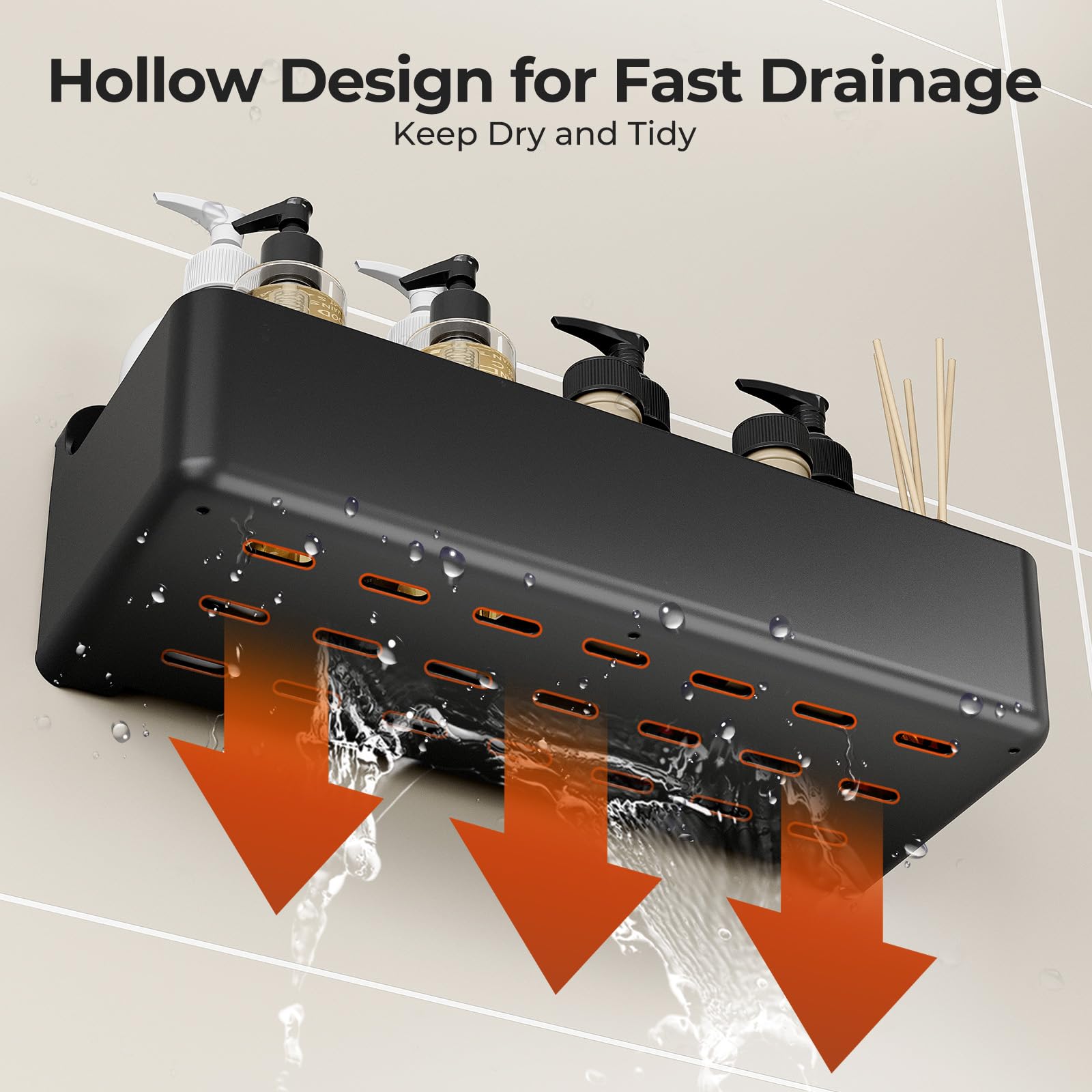 Compact design fits small bathrooms, dorms, or RV setups.