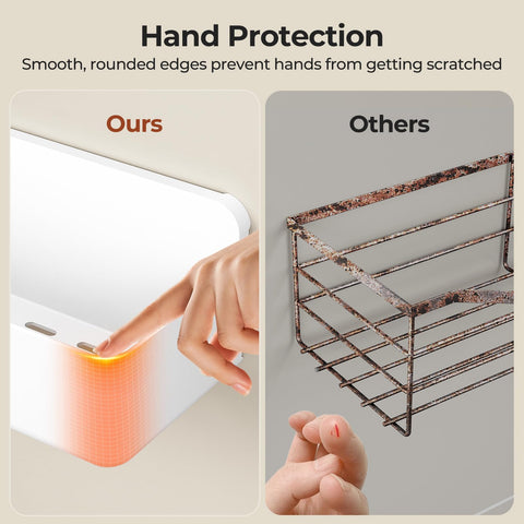 Orimade shower caddy 3-pack soap dish for easy soap access and placement