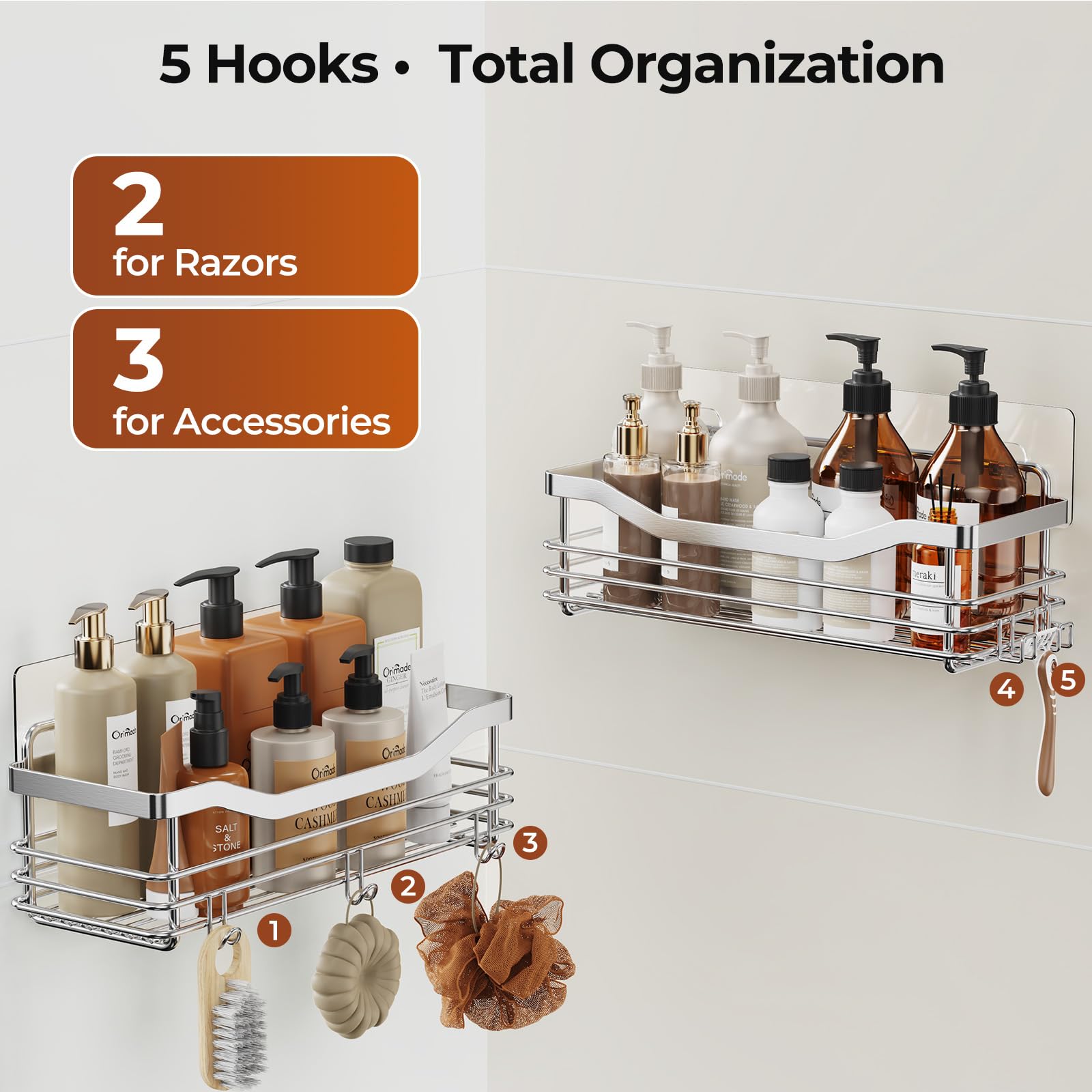 Orimade kitchen-bathroom usage example shows versatile organization.