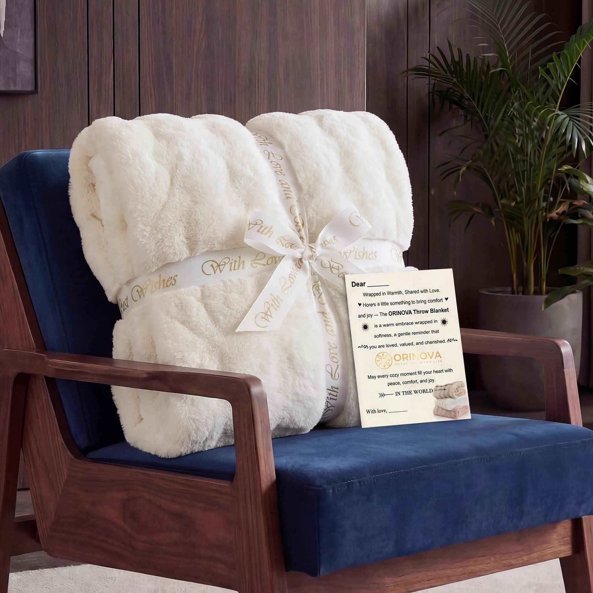 ORINOVA 860 GSM ultra-soft finish enhances tactile luxury and warmth.