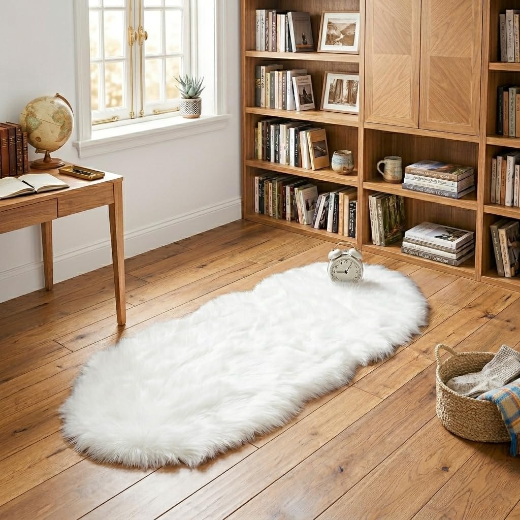 ORINOVA rug closeup highlights dense fluff and premium texture