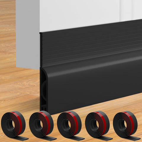 Ormein 5-pack door draft stopper 39-inch set ready to seal drafts