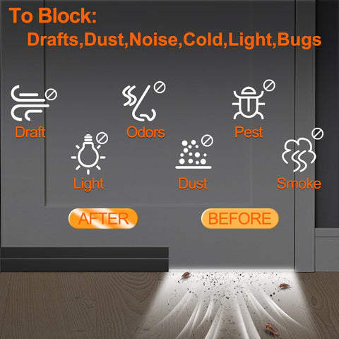Ormein draft blocker is pet-friendly for homes with pets