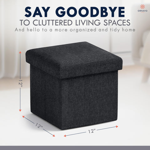 Ornavo Home ottoman as foot-rest demonstrates versatile relaxation option.