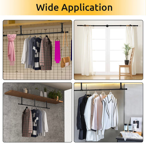 Oroonoko multi-function rack doubles as decor by hanging plants or accessories.