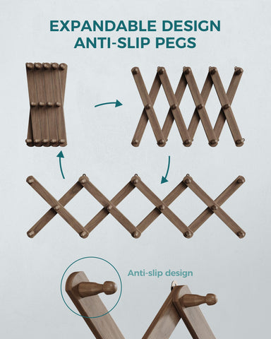 OROPY wall hanger organized for entryways, hallways, and bedrooms.