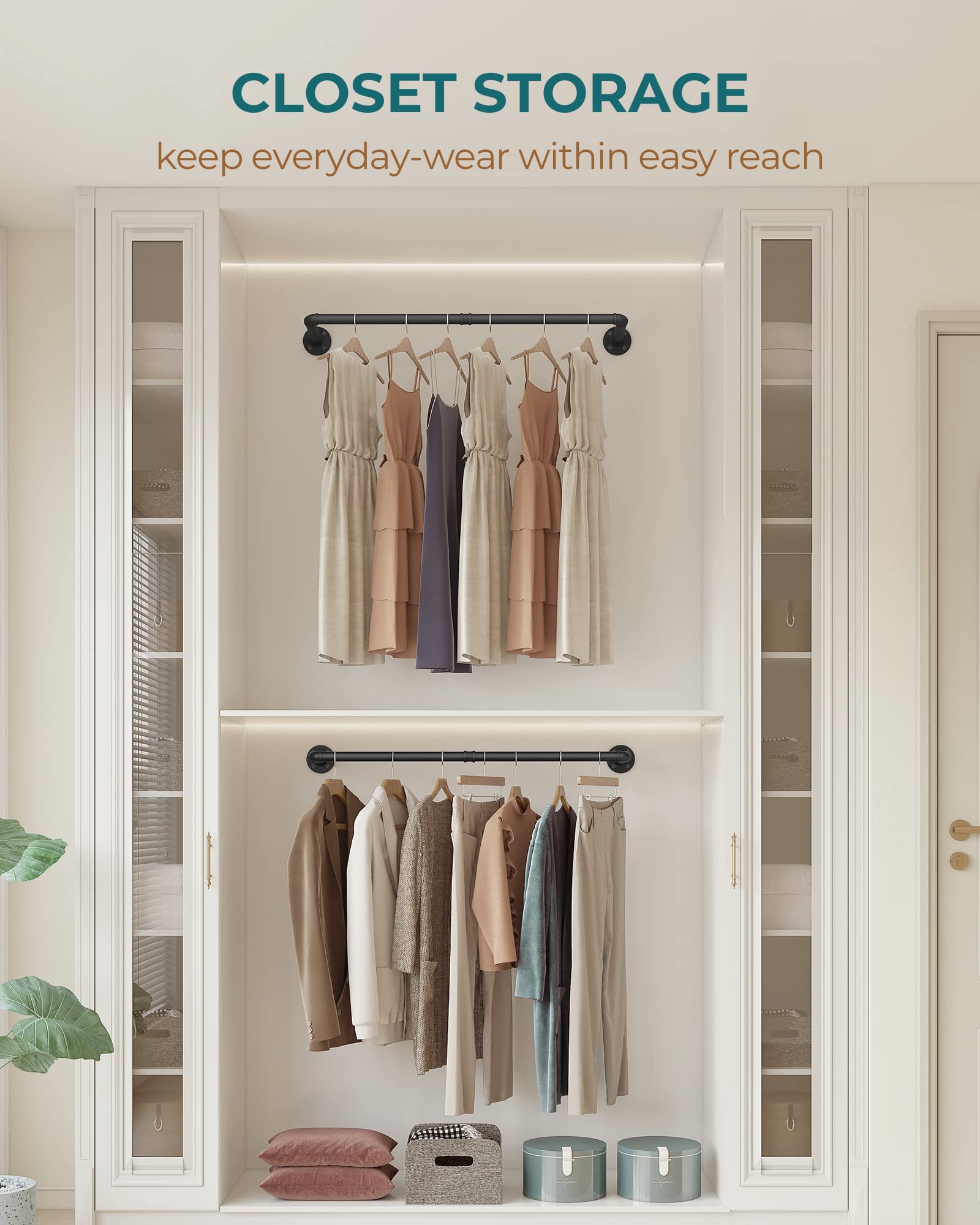 OROPY easy wall-mount installation with included screws and wall anchors