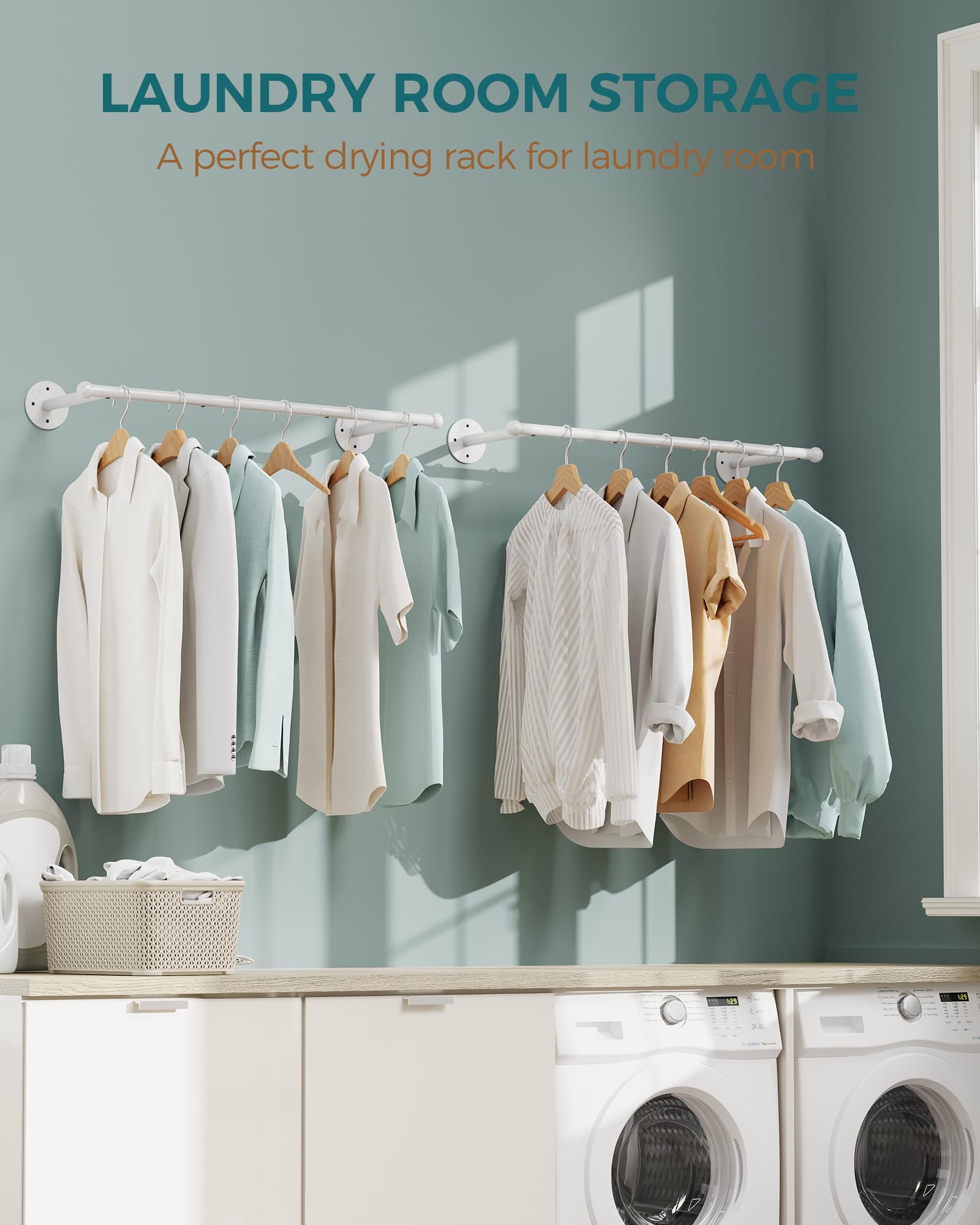 Easy access to hanging clothes, hats, scarves, and bags with OROPY